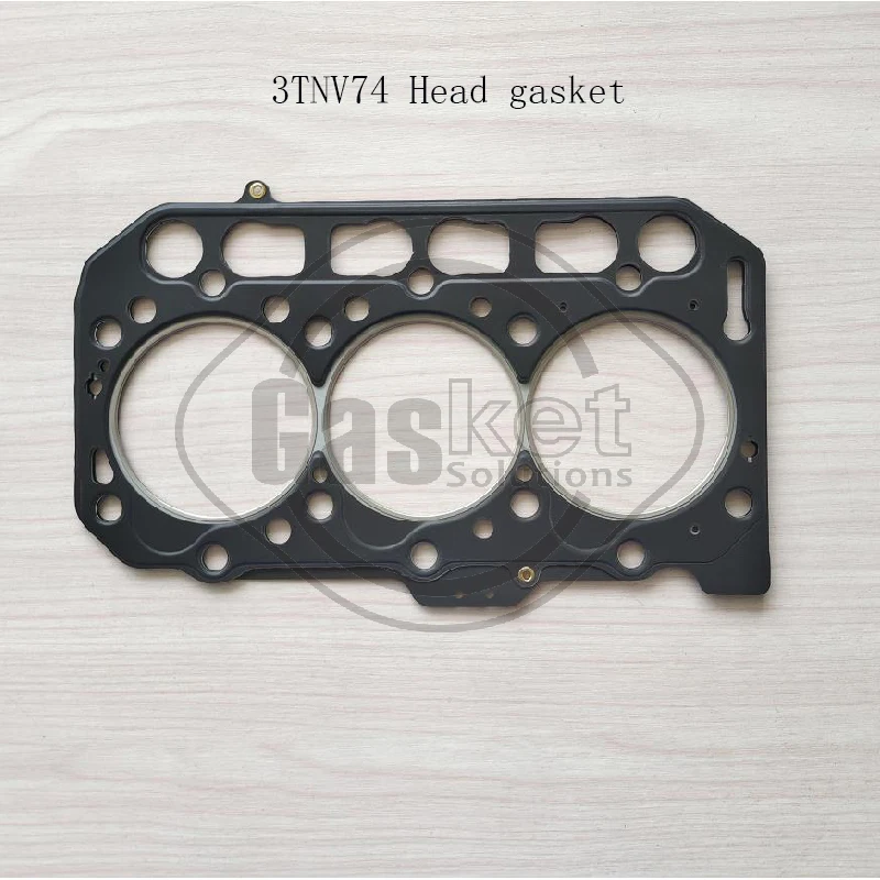 

3TNA68 3TNE68 3T72 3T72SB 3T72LE-TBS 3T72SB 3TNV74 Head Gasket For Yanmar Excavator Engine Cylinder Tractor Spare Parts