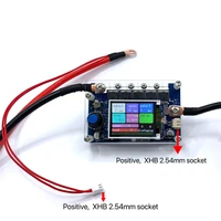 XQ01 Mini Spot Welder Control Board Portable Digital Display Spot Welding Machine 7-14V Battery DIY 18650 Battery Pack English 1