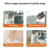 100/200/300 Pcs Disposable Shower Cap for Extension Clear Beauty Hair Hat Shower Cap Elastic Mesh Shape Waterproof Bath Hat 5