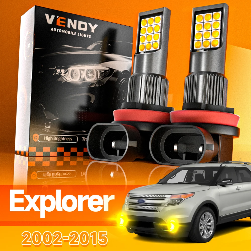 포드 익스플로러 2002-2015 LED 안개등 2개 (2003 2004 2005 2006 200..