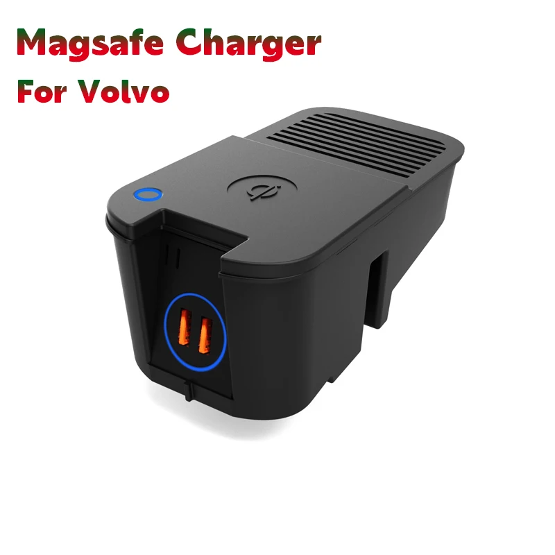 Magnetic Attraction Wireless Charger For Volvo xc90 xc60 s90 s60