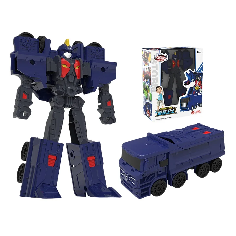 Ciao Carbot Angry puff Fient Buooy Guaro Ricops Trasformazione Robot Auto Action Figures Deformazione Salvataggio ACE Giocattoli per bambini Regali - immagine 6