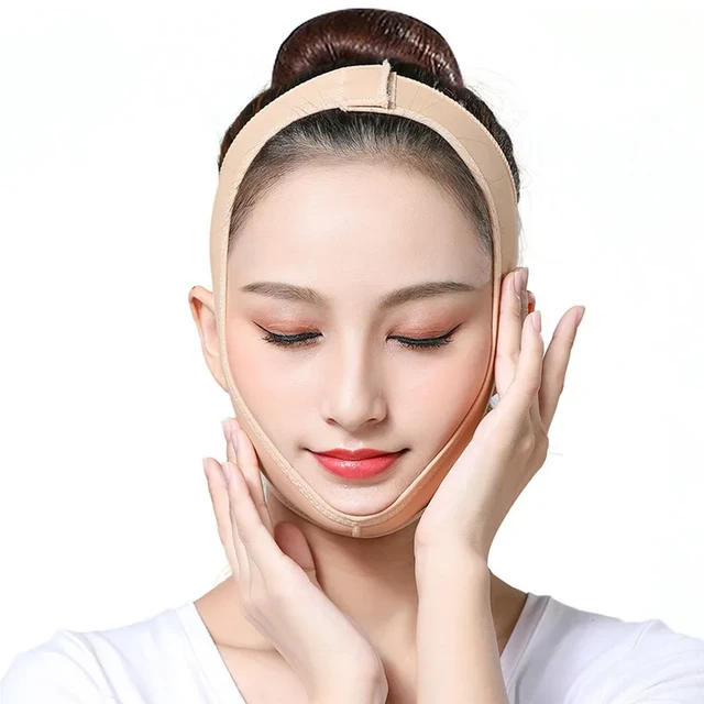 Facial Slimming Mask Face Lift Up Belt Thin Neck Mask Sleeping Face-lift  Reduce Double Chin Bandage Face Shaper Skin Care Belt - Face Skin Care  Tools (none Electric) - AliExpress