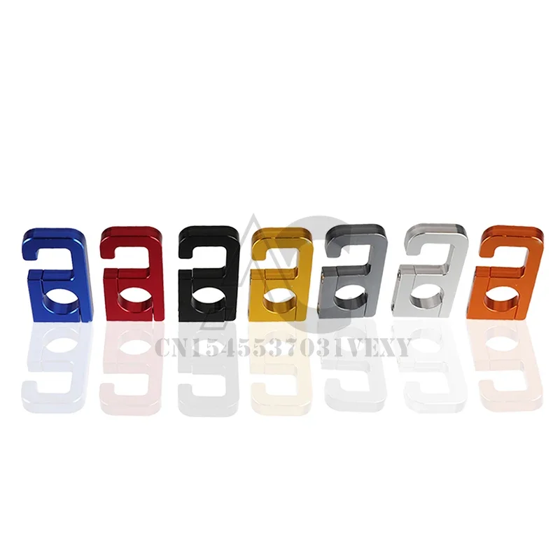 Motorcycle Universal Multifunctional Hook 69 Type Aluminum Alloy Hooks Motorcycle Scooter Helmet Rack Bag Hook Hanger