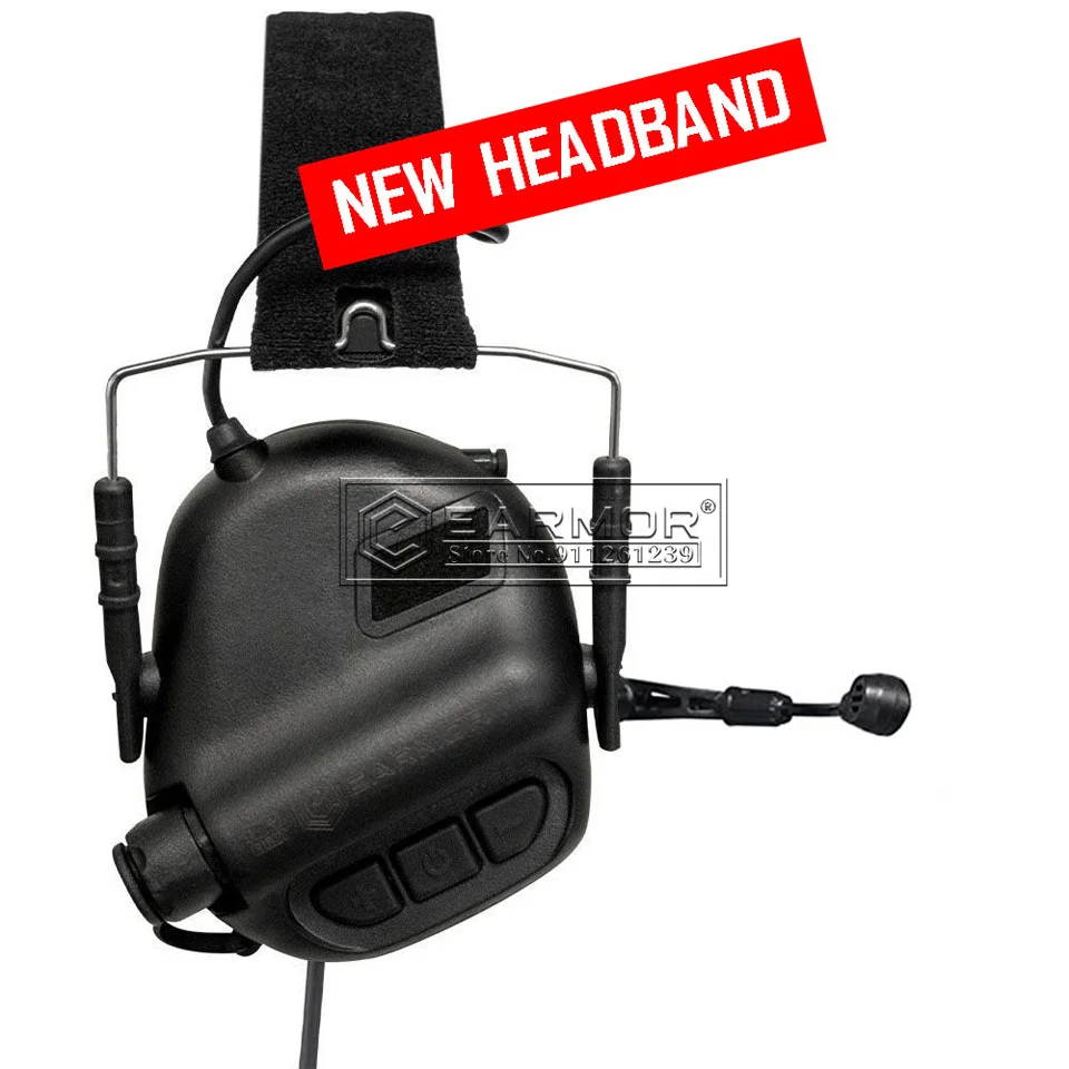 

Наушники EARMOR тактические M32, модные наушники, защитные наушники для стрельбы, военные наушники для авиации