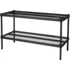 2 Tier Metal Storage Shelves for Kitchen, Office, and Garage Organization 1