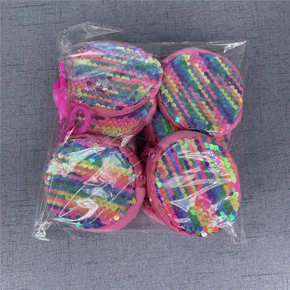 36개, 8CM 플러시 밝은 색상, 플러시 장난감 가방, 동전 지갑 가방 지갑