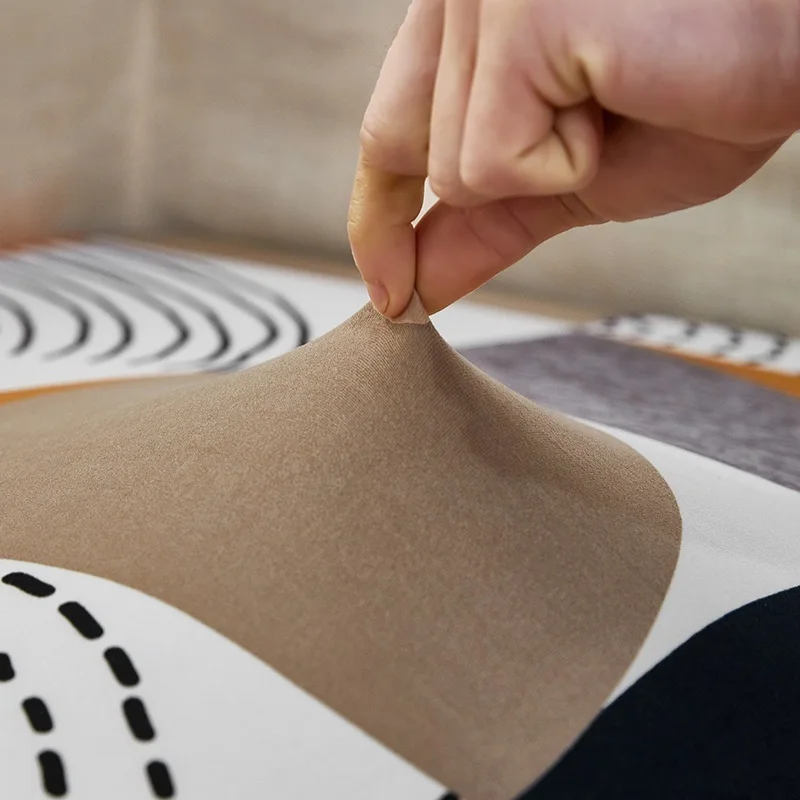 Elastic Sofa Seat Cushion Cover for Living Room Couch Cover Sofa Slipcover Armchair Seat Case Corner L-shape Washable Removable 6