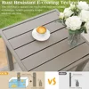 3 Pieces Patio Furniture Set,Outdoor Rocking Chair Bistro Set,for Porch,Balcony,Backyard,Outside,Poolside 3