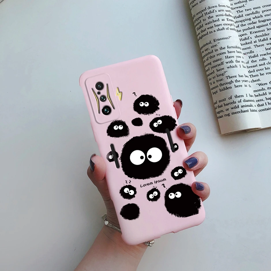 Elegant Shockproof Silicone TPU Phone Case - Cute Fashion Design for Xiaomi Poco & Redmi Gaming Phones
