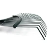 Fan-sahped Rake Head Replacement Garden Rake Head 22 Teeth Carbon Steel Garden Cleaning Rake Professional Garden Tool Q84D 5