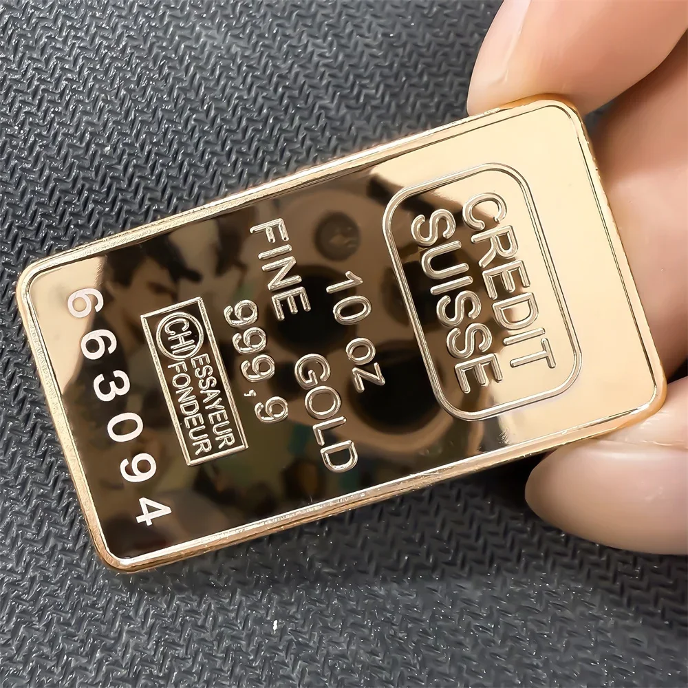 HOT SEAL custom NEW Factory Price 10oz USD Dollar Bullion 24k Gold Bar American Metal Coin Golden Bars USD Souvenir Gifts