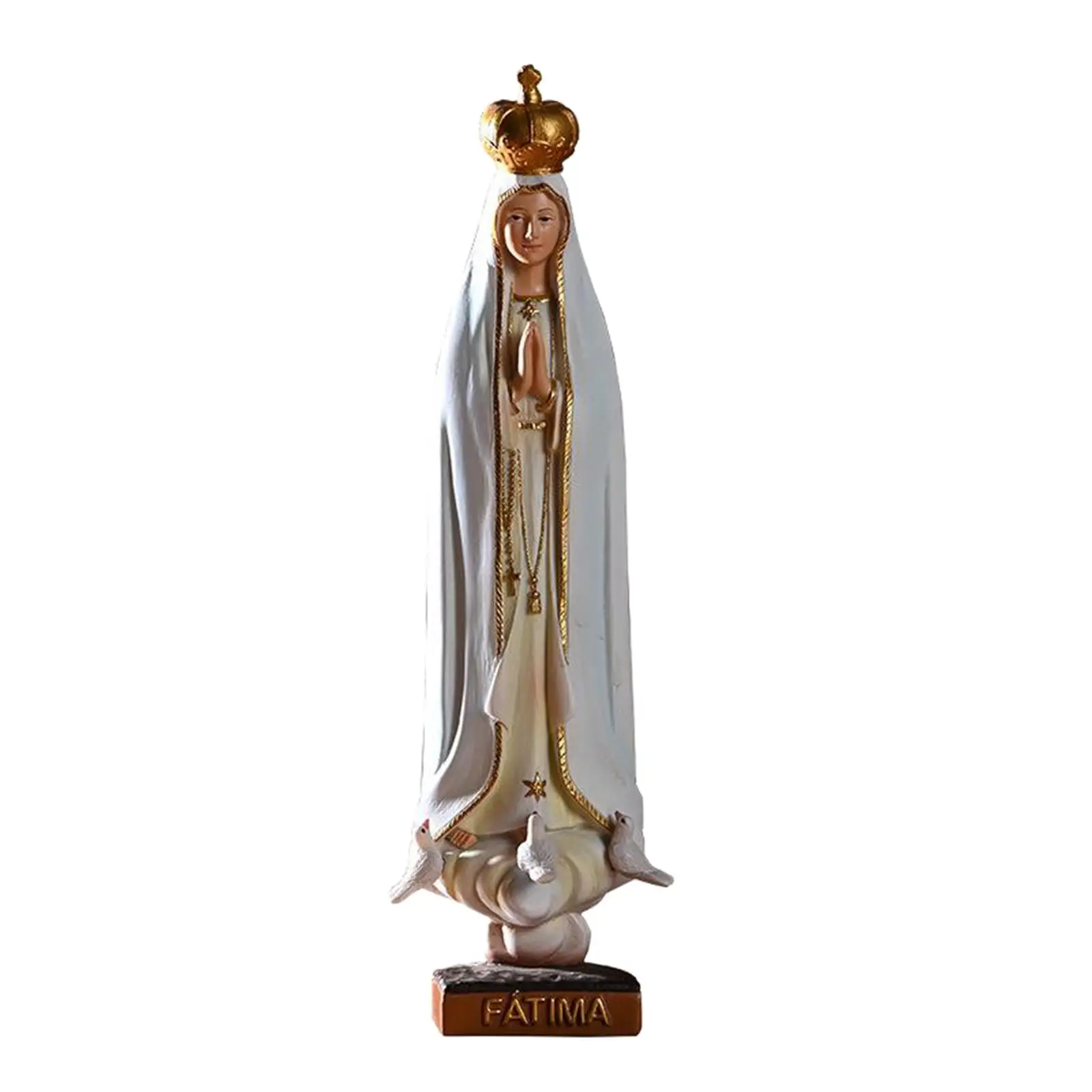 Mary Statue, Resin Christian Jesus Religious Figurine Church Decoration Mary Statue, Resin Christian Jesus Religious Figurine Church Decoration