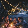 Solar Star String Lights 100LED 8 Modes Outdoors Twinkle Fairy Lights Waterproof Star Twinkle Lights for Lawn Gardens Patio 6