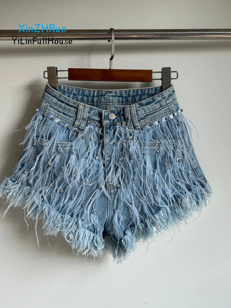 mini-short-en-jean-taille-haute-pour-femme-ligne-a-plume-sexy-reservation-d'eau-decoration-diamant-lave-mode-femme-nouveau-ete-2024-3-4