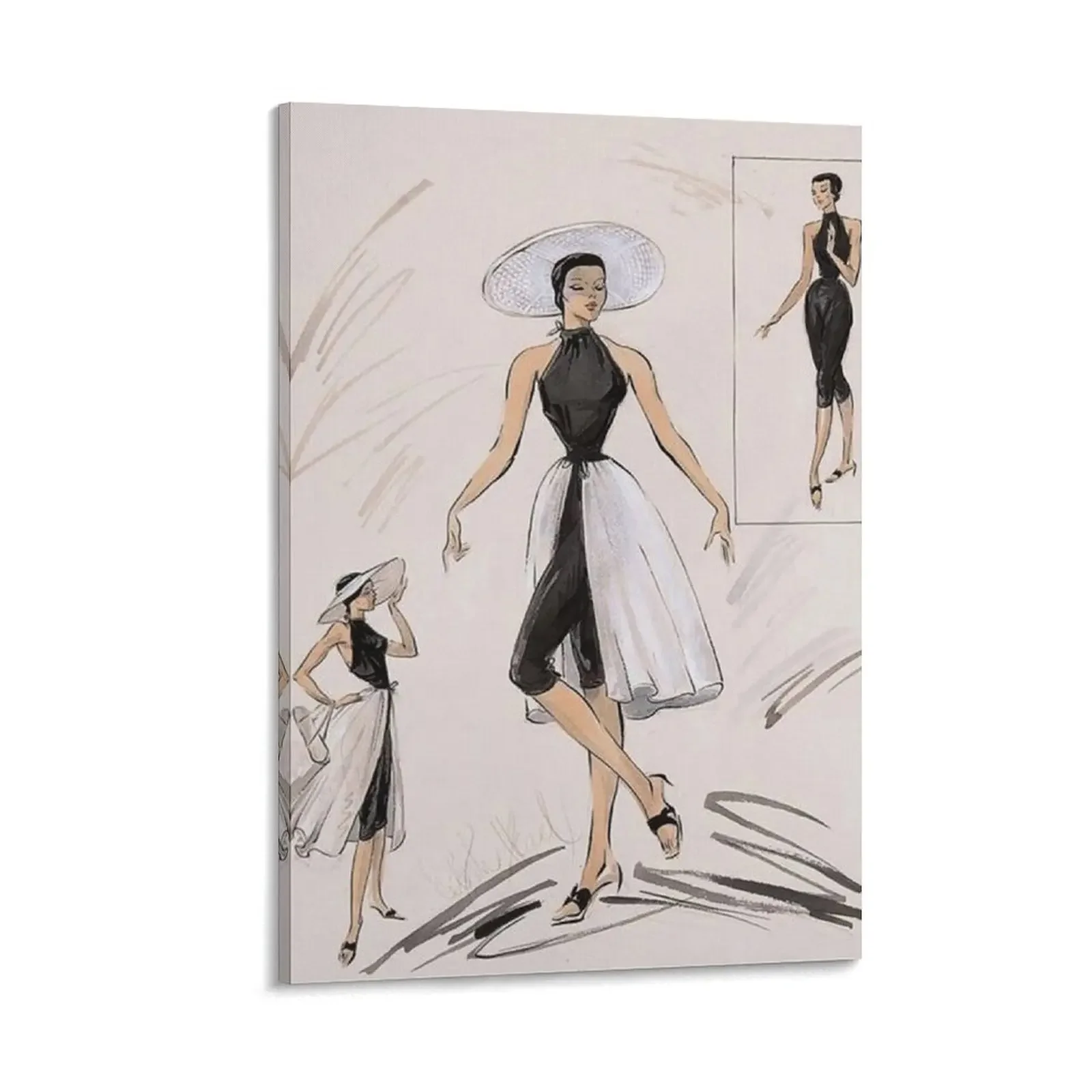 

Fashion Drawings I Canvas Painting home decors accessories wall decoration painting poster mural home decoration accessories