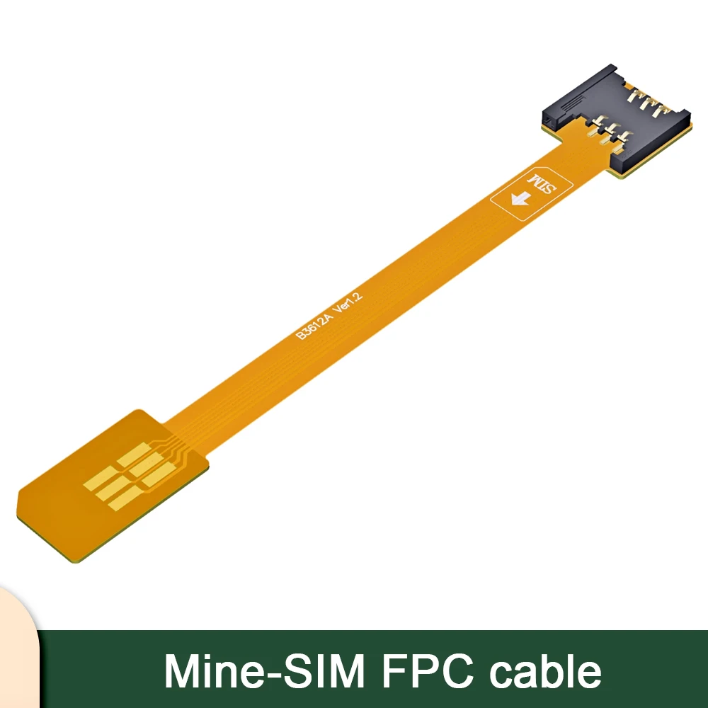 

FPC soft board SIM to Mini Nano Micro male to female card socket flat extension cable ADT-Link