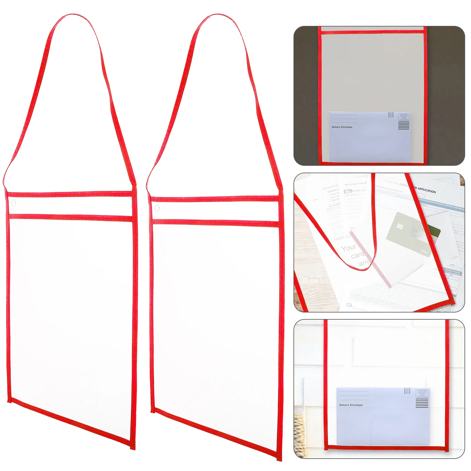 

10 шт., пластиковые держатели для документов, 36 х26 см