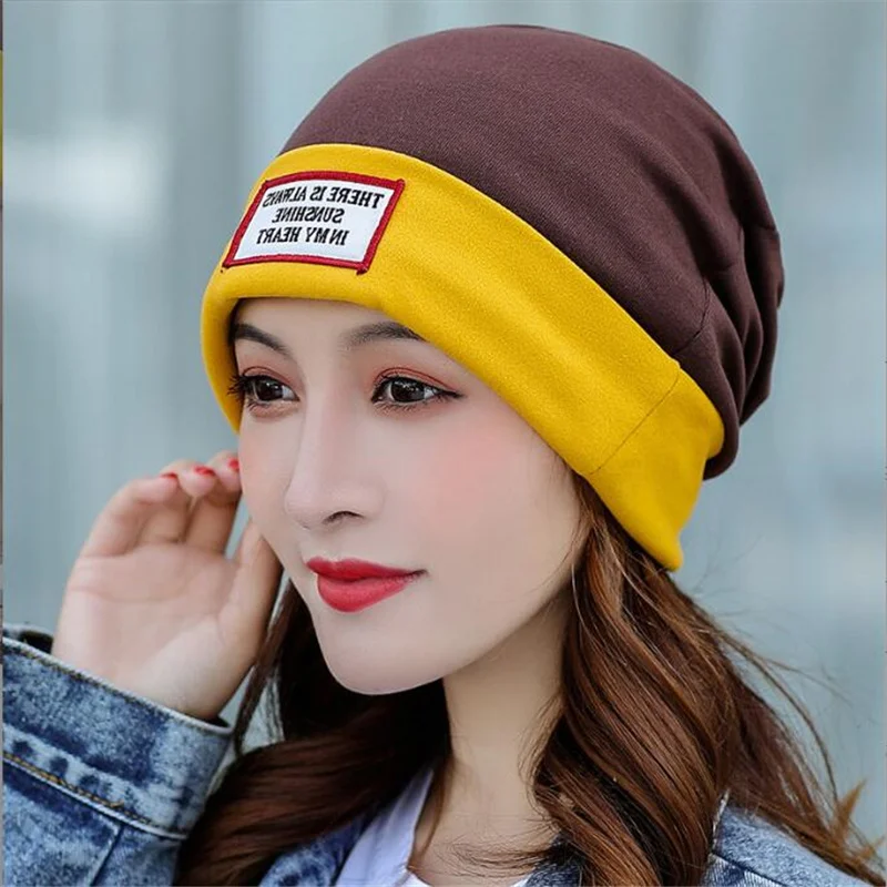 

Зимняя двухцветная двухслойная шапка для съемки краев, двухслойная ежемесячная шапка, тканевая шапка с этикеткой, оптовая продажа