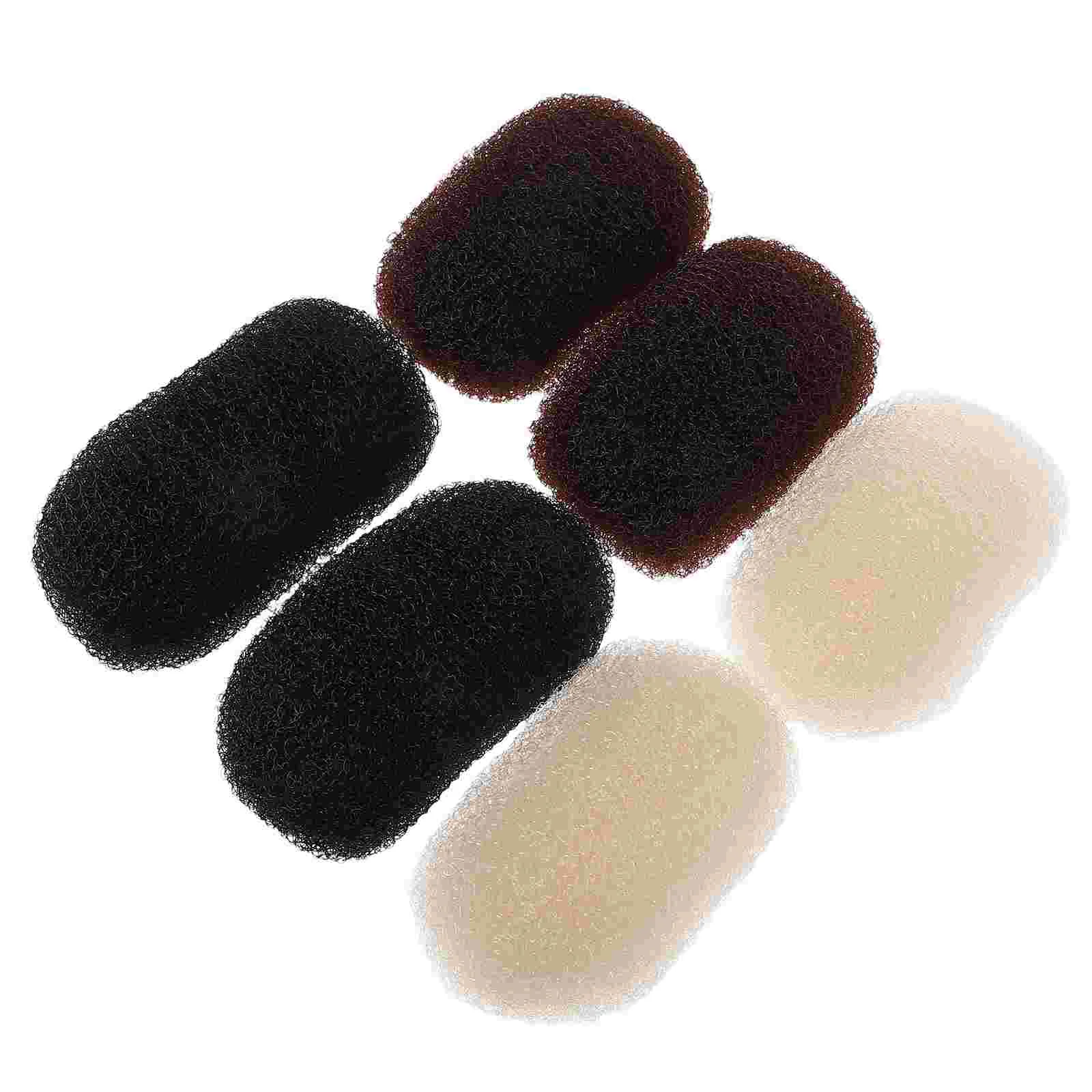 6 Pcs Hair Pins Booster Styling Clamp Clips Bump Pads Increase Holding Miss