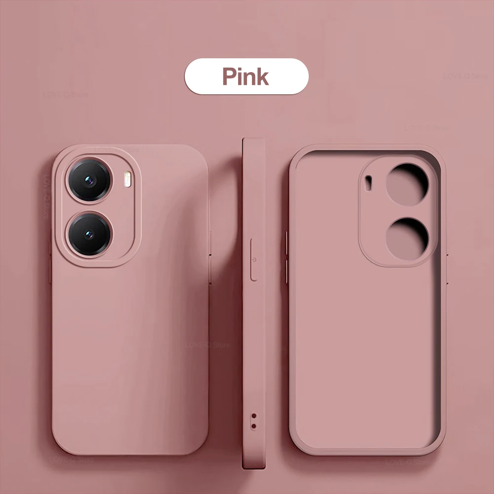 Luxury Liquid Silicone Shockproof Phone Case Protector Cover