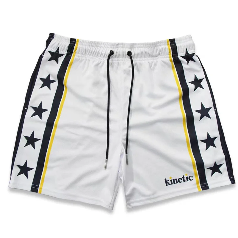 New summer fashion basketball sports pants loose quick drying men's shorts Jogger fitness quarter pants