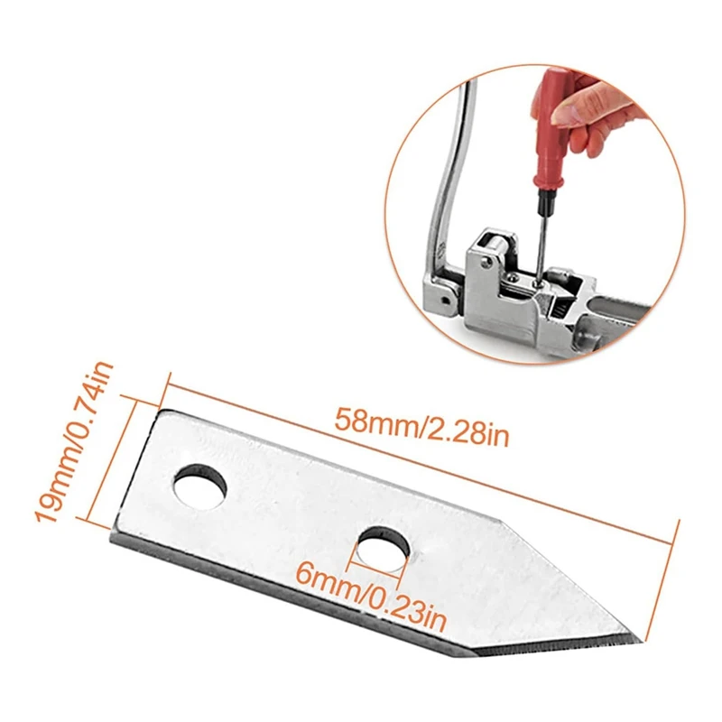 Commercial Can Opener Replacement Knife,Knife/Blade Compatible With Edlund 1 Can Opener, Easy To Replace 2Pack