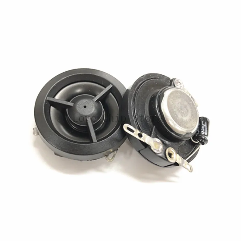 2pcs Small tweeter speaker 4 ohms 10 watts 10W 4R loudspeaker Diameter 35mm 36mm 3.5CM 3.6CM Good sound quality