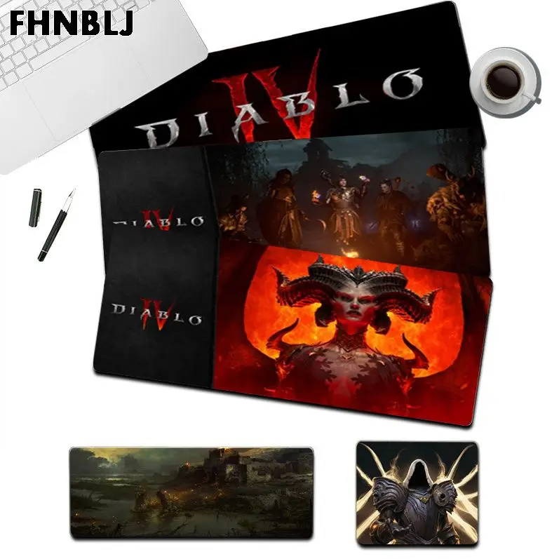 Diablo 4 Pc Antiscivolo Unico Desktop Pad Game Mousepad Size Per Tastiere Mat Boyfriend Gift