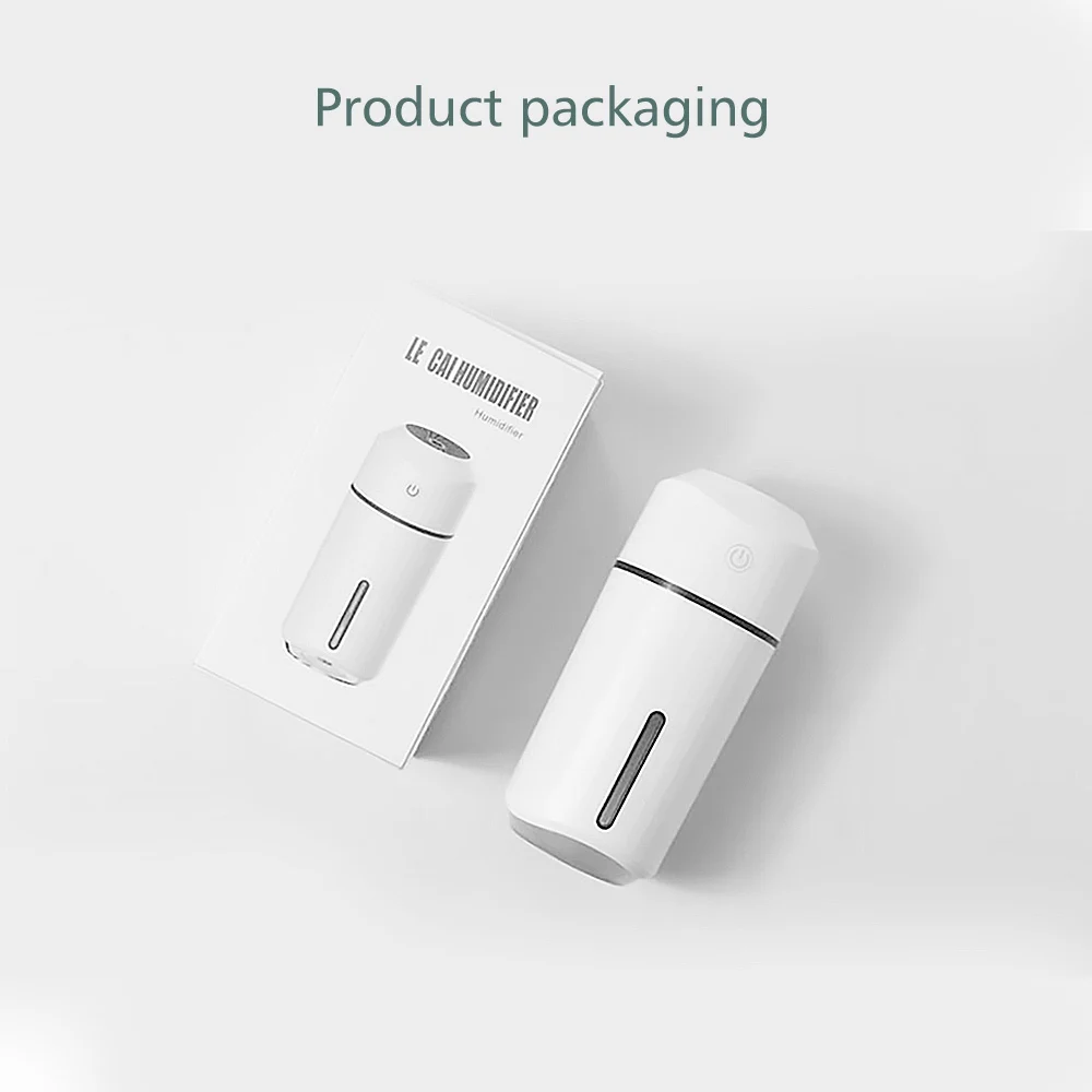 Portable Car Air Humidifier Auto Air Purifier Aromo with LED Light for Home Office Nano Spray USB Ultrasonic Mute Clean Care air humidifier air purifier