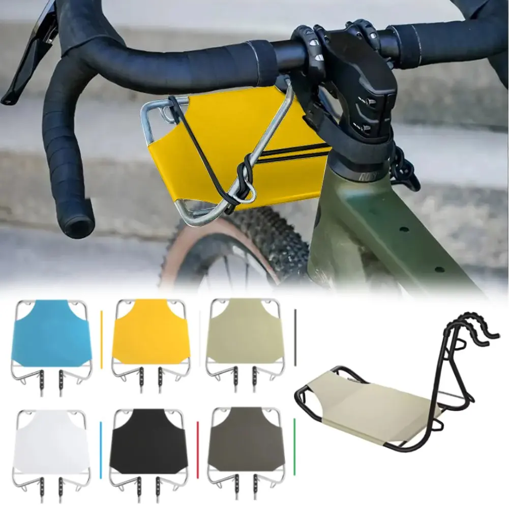 Metal Bike Basket Front Rack Carrier Luggage Shelf Bracket Detachable Front Rack Carrier MTB Bike Cargo Rack Bicycle Accessories