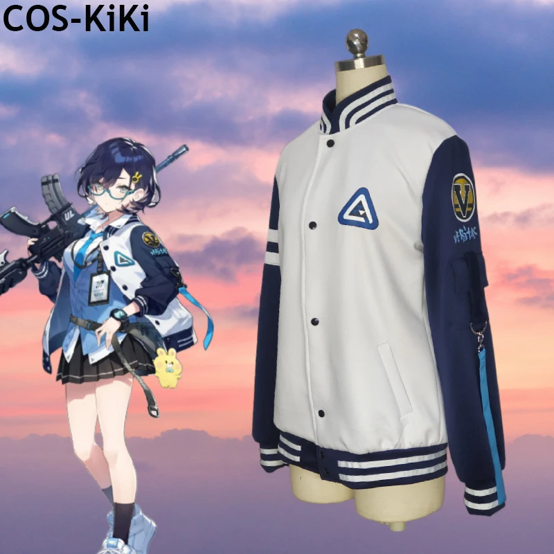 

Костюм для косплея COS-KiKi с голубым архивом Chihiro, костюм для досуга, костюм для Хэллоуина, костюм для ролевых игр, женское платье