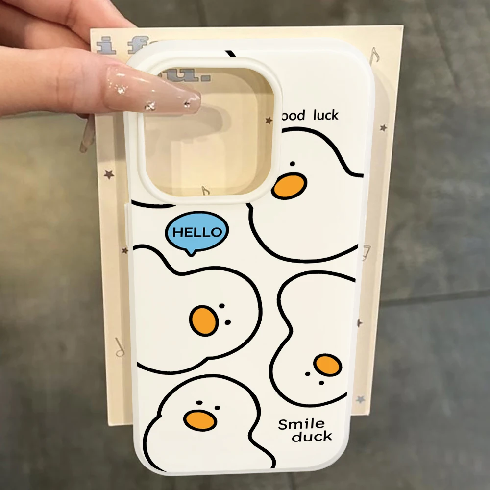 Charming Yellow Duck Silicone Phone Case Cover