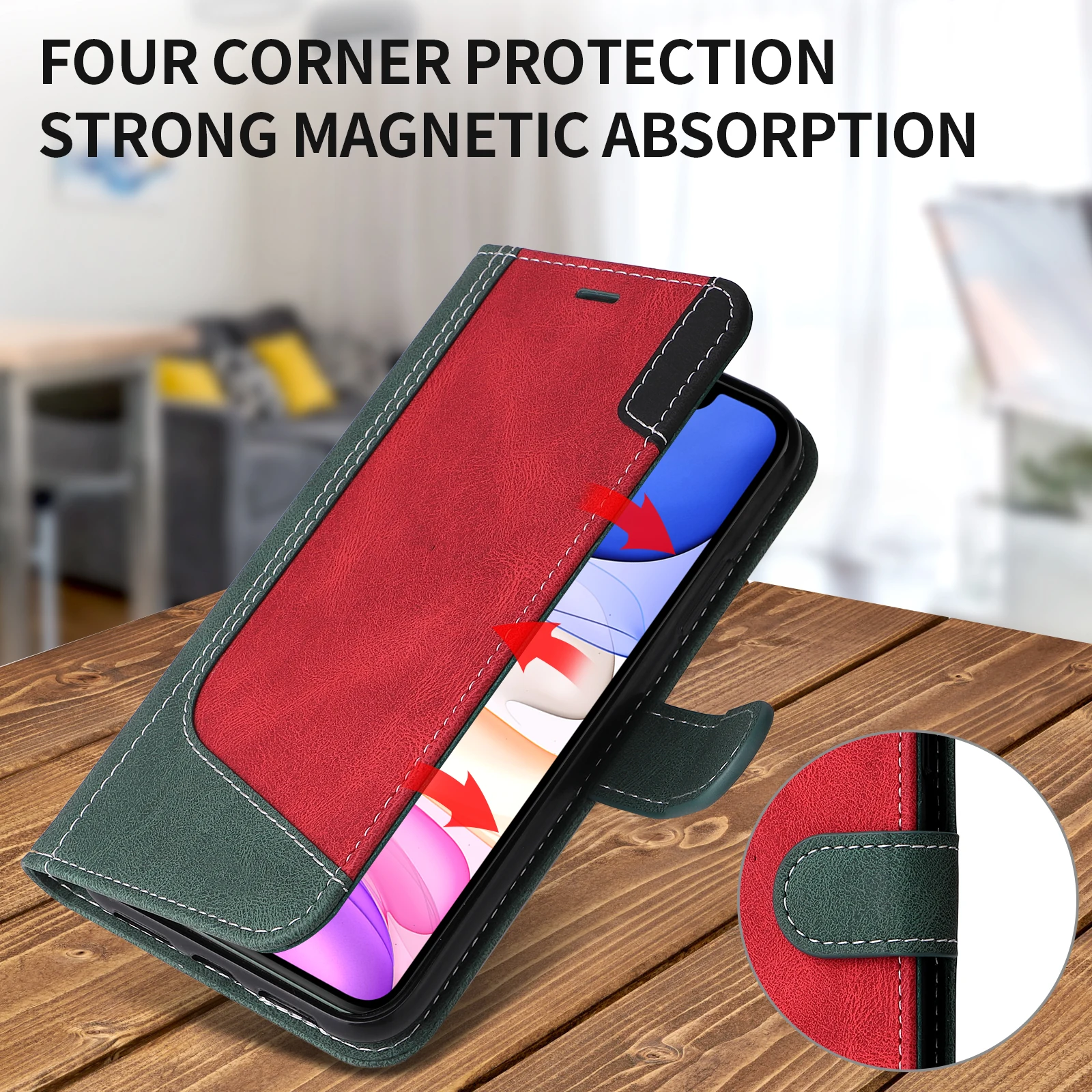 Premium Wallet Case for Smartphones - Sleek & Protective Cover