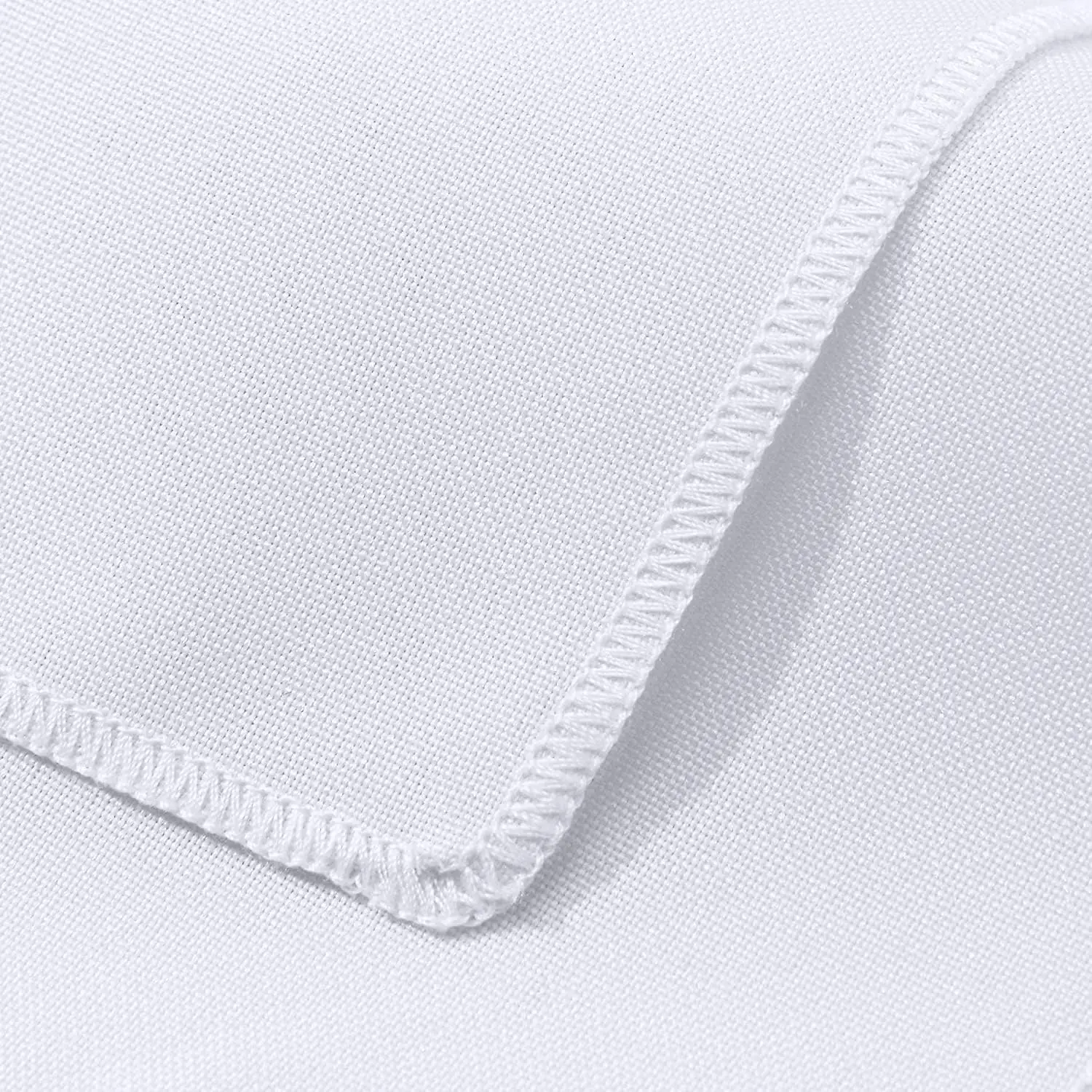 White Table Cloth Waterproof Anti Scratch Polyester Tablecloth Decorative Washable Fabric Table Cover Home Dining Buffet Party 5