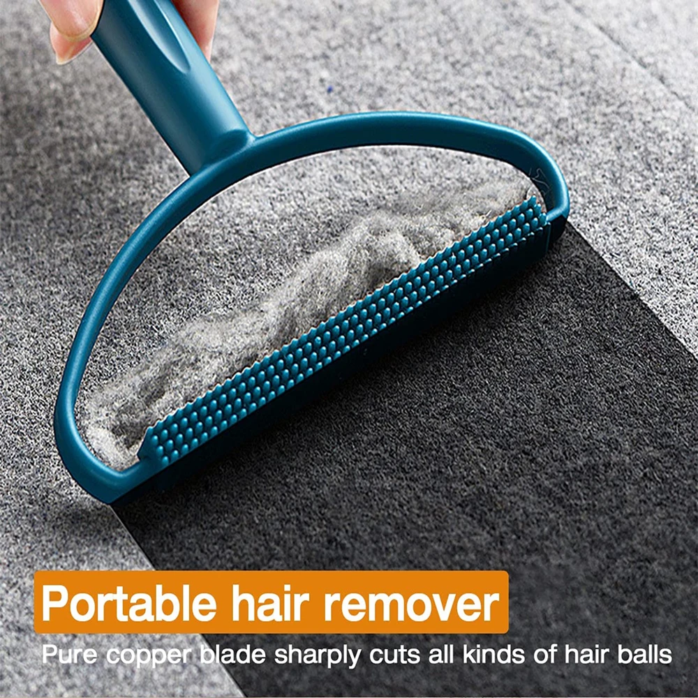 

Silicone Double Sided Pet Hair Remover Lint Remover Clean Tool Shaver Sweater Cleaner Fabric Shaver Scraper For Clothes Carpet