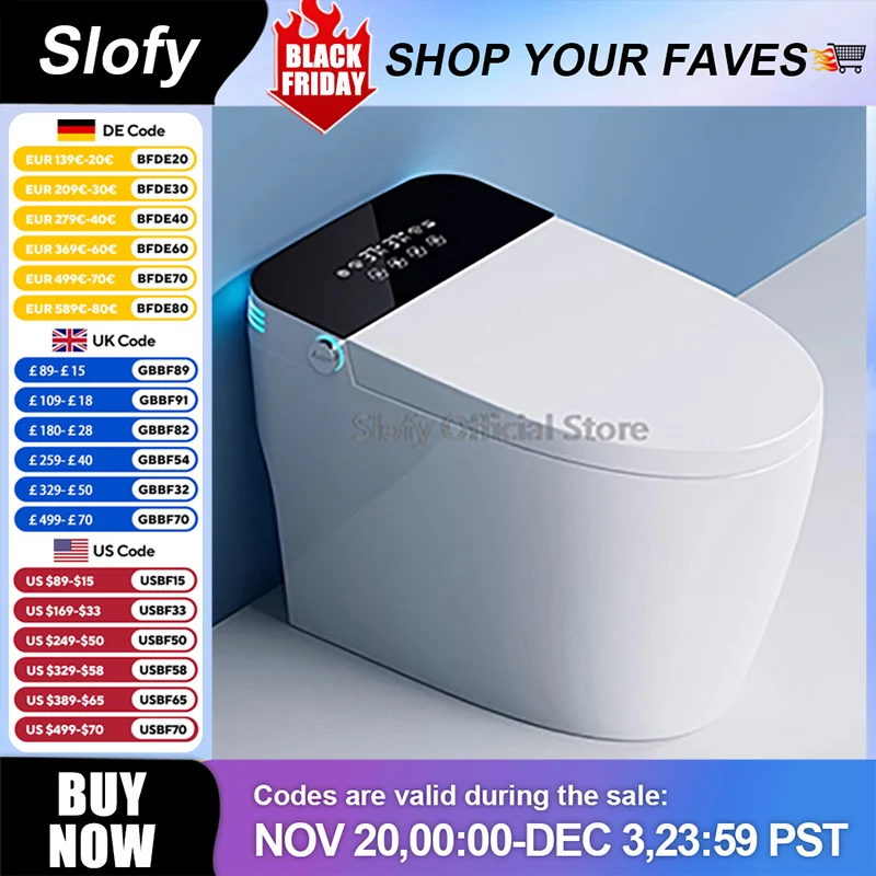 ห้องน้ําสมาร์ทชามห้องน้ําฝาที่นั่งชักโครก Auto Dual Flush อุ่นที่นั่งอุ่นน้ําอุ่นเครื่องเป่าอากาศห้องน้ําสําหรับห้องน้ํายาว 1