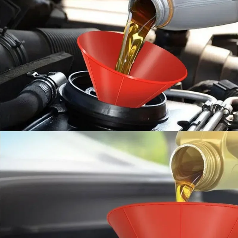 Conical Funnel Snow Shovel Car Round Plastic Snow Scraper Shovel Ice Scraper Multifunctional Car Remover 1PC