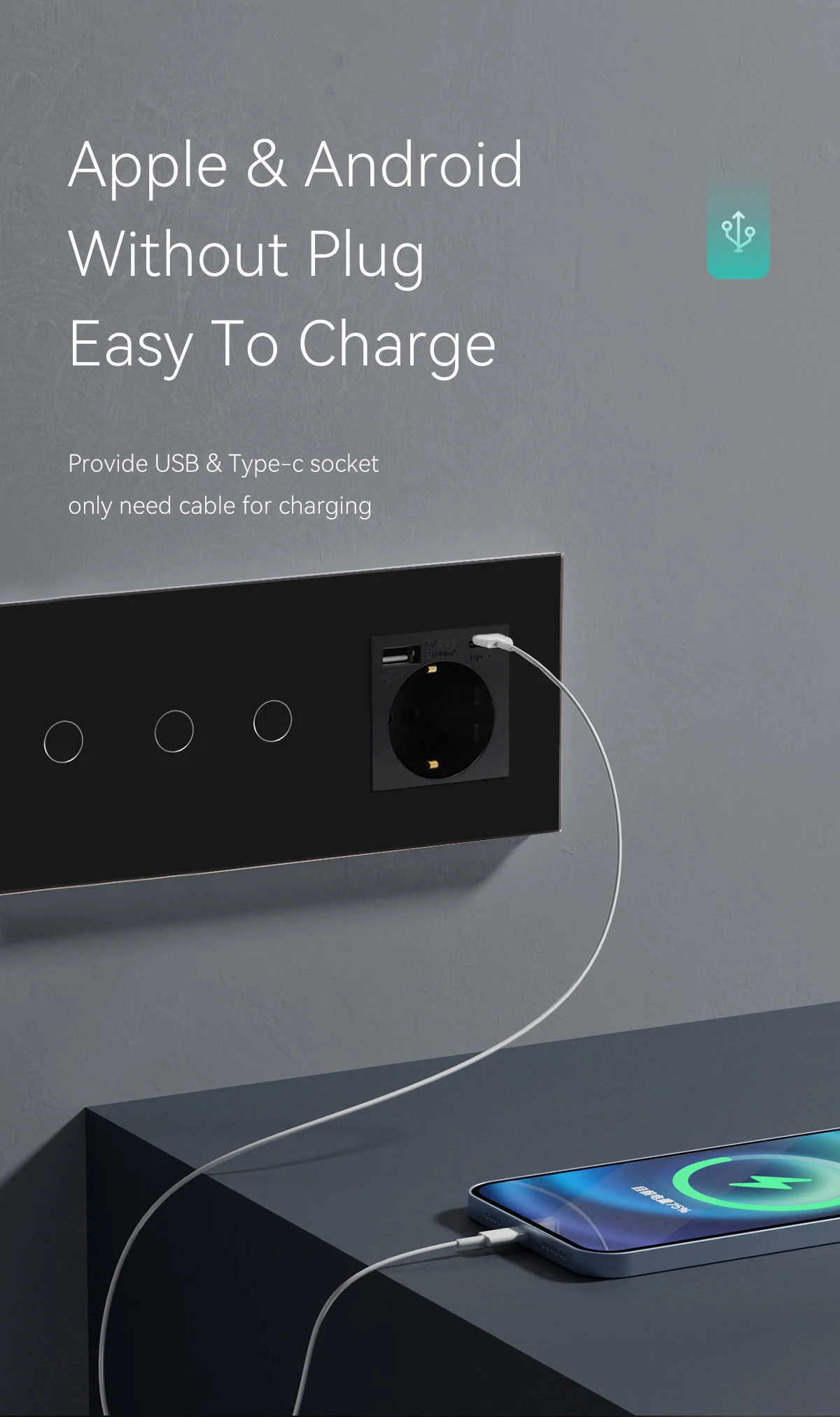 interruptores e acessórios para interruptores