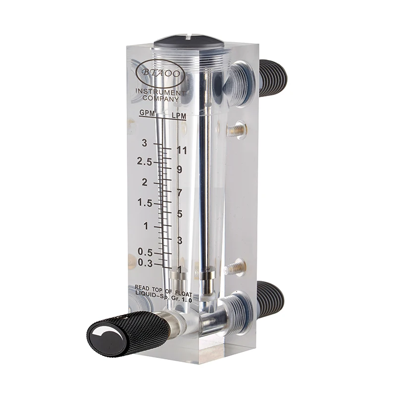 

LZM-15ZT Yuyao Baotong Air Nitrogen Oxygen Rotor Gas Plexiglass Float Liquid Water Flow Meter