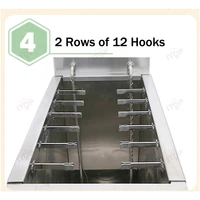 ITOP HF 3KW Commercial Automatic Cheese Hot Dog Sticks Fryer Electric Korean Mozzarella Corn Dog Fryer Machine 21L Electric/Gas 2