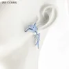 〔CC88〕New Shark Stud Earrings Party Funky and Hip-Hop Style Creative Dolphin Ear Accessories 3