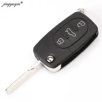 Keyforkess 5pcs Key Switch chiave interruttore remoto per Audi A3 A4 A6 A8 TT RS4 Quattro vecchi modelli 433Mhz ID48 Chip Flip Fob - Jingyuqin 5pcs Key Switch chiave interruttore remoto per Audi A3 A4 A6 A8 TT RS4