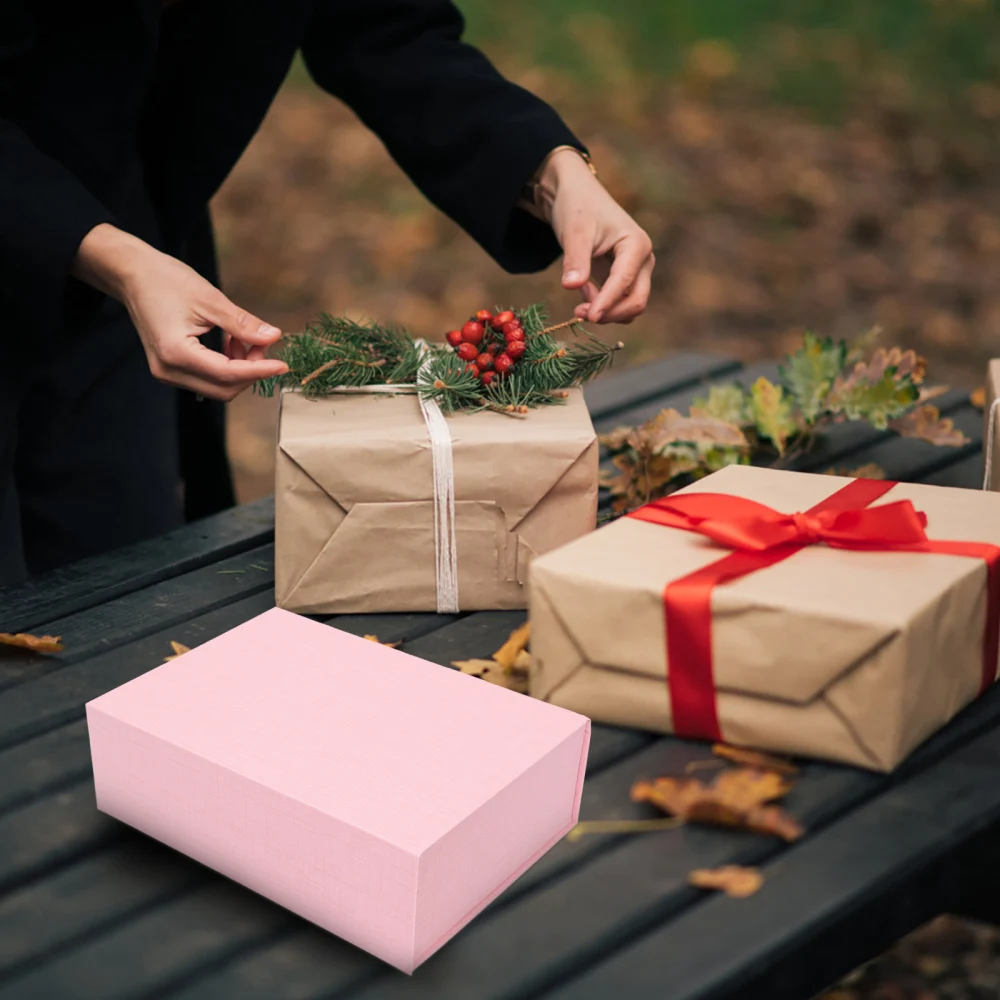 1Pc Magnetic Closure Gift Box with Lid, Collapsible Cardboard Packaging Box for Jewelry... - SKU MCGB1107 - UGI Packaging