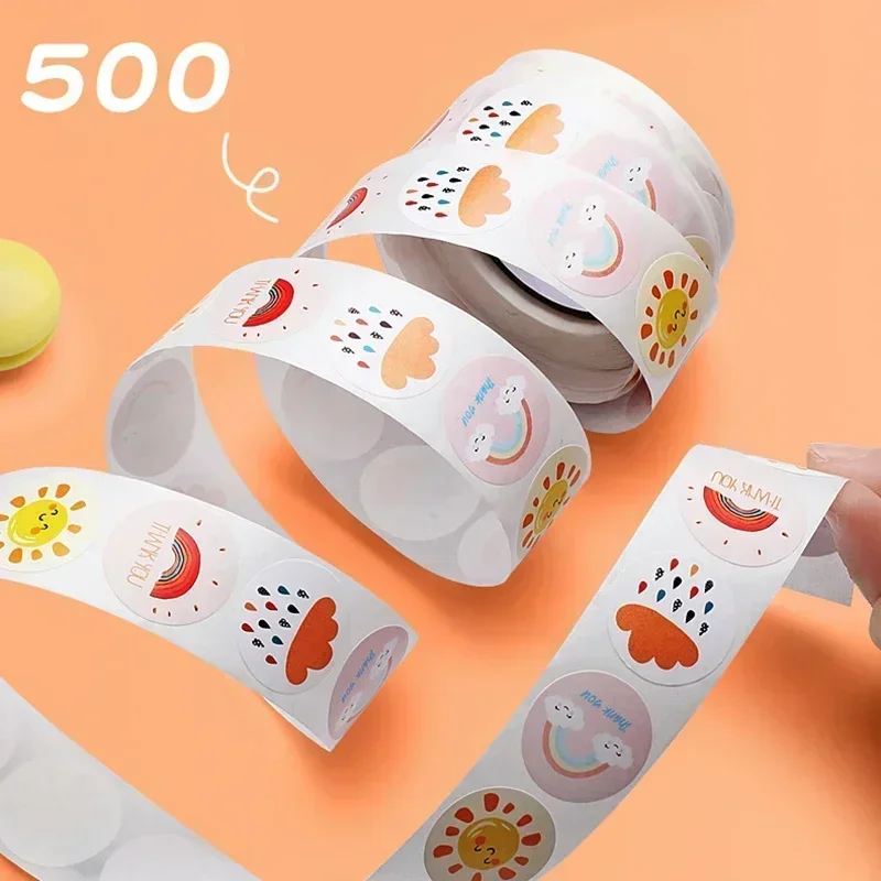 Cartoon Stickers Cartoon Animal Stickers Animal Stickers Reward Stickers 500 Pieces Animal Cartoon Stickers Kids Toy Stickers Various Cute Design Patterns School Teacher Reward