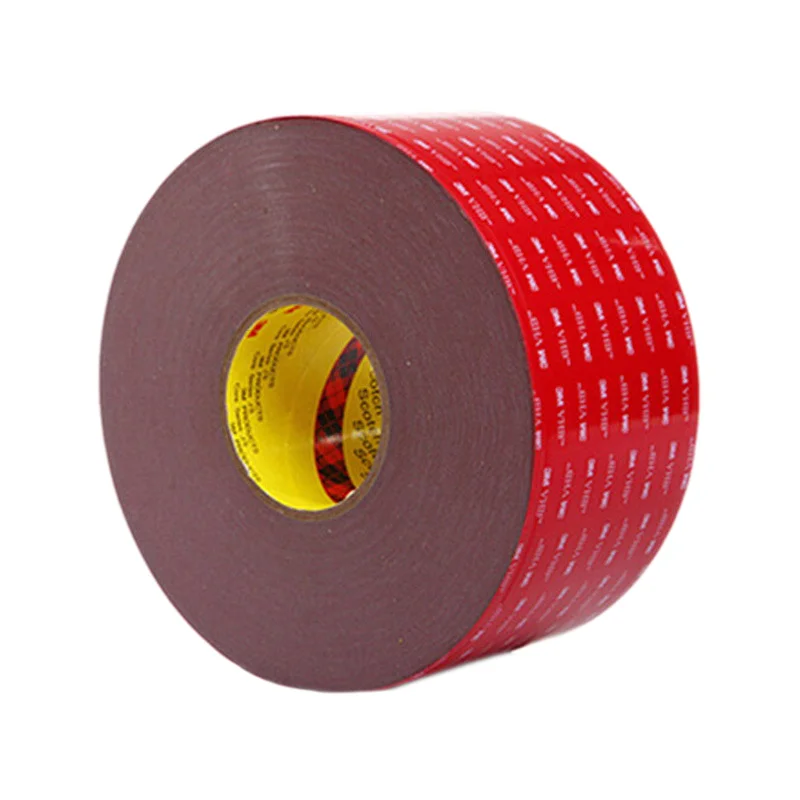 3M 5925 Double-Sided Tape Strong High Viscosity Automotive High-Temperature Resistant Black Thick Non-Trace Fixing Sticker
