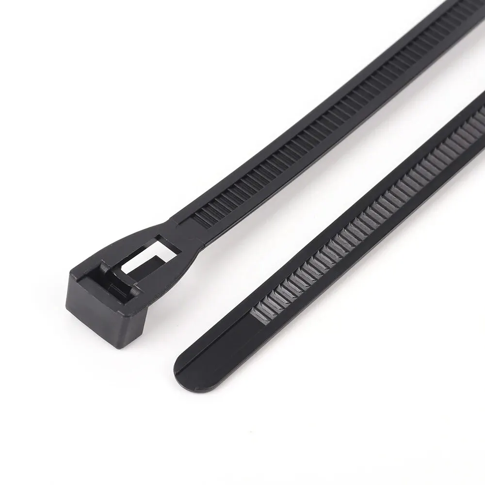 Attaches zippées Nylon 7.2x300mm Lot 50 - Réutilisables