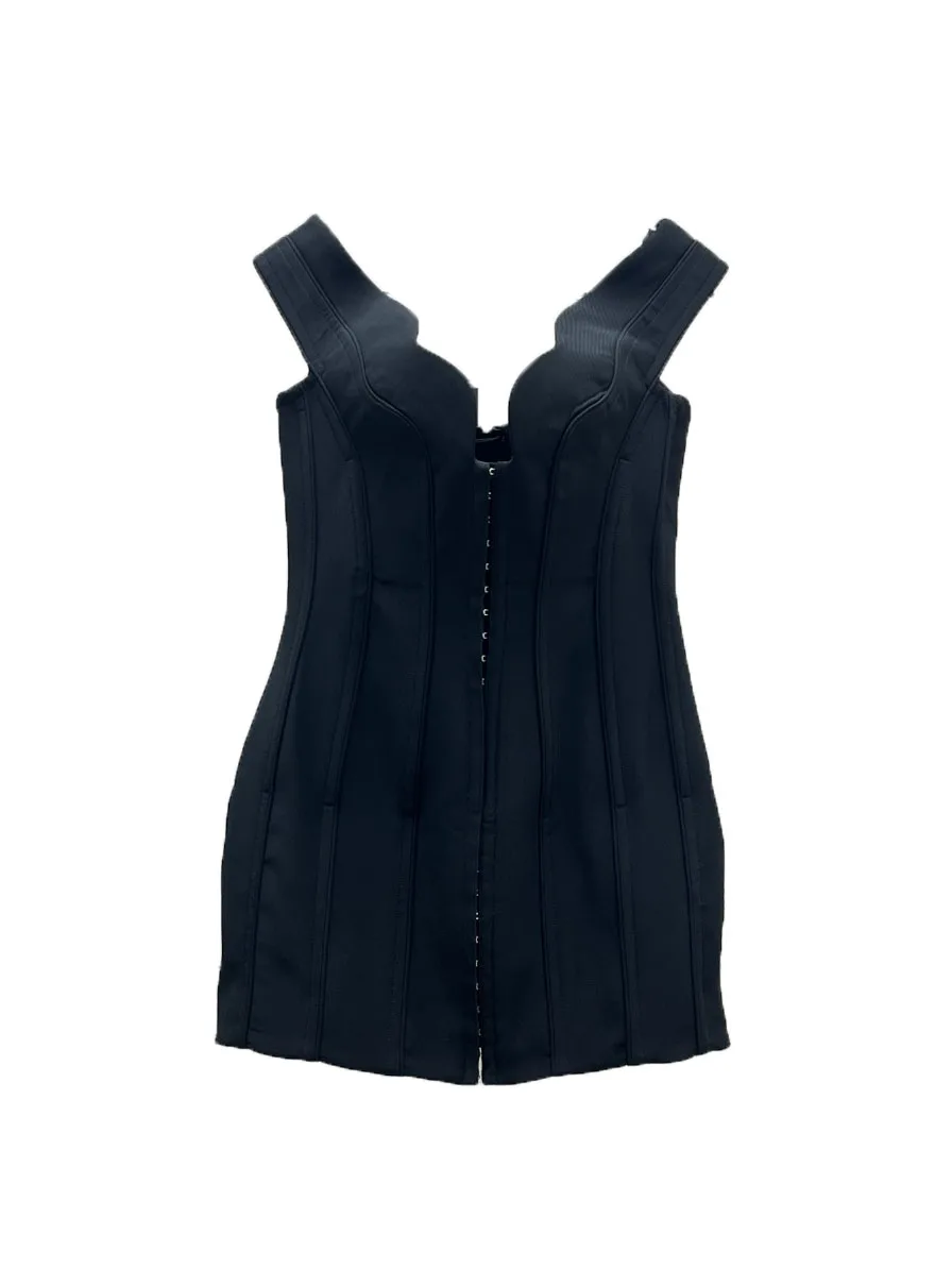

Line splicing dress Slim fit casual fashion 2024 summer new hot 1216