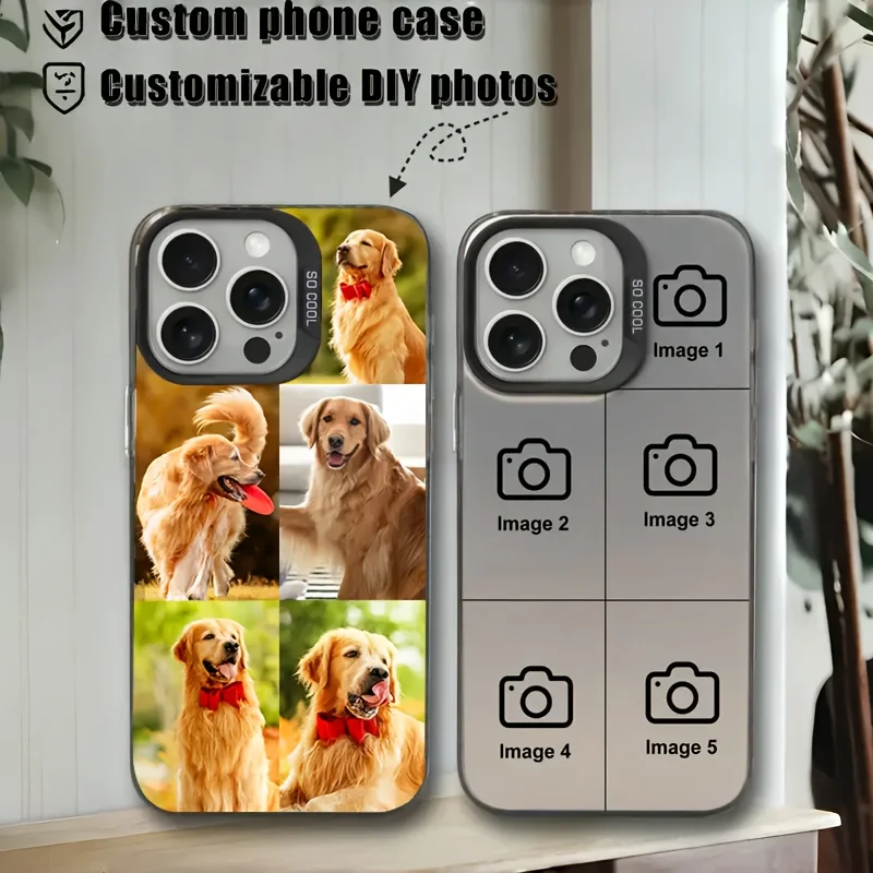 Personalized Multi-Pet Photo Shockproof Phone Case