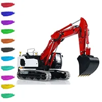 LESU LR945 Metal 1/14 Hydraulic RC Excavator AOUE 945 Painted Assembled 3 Arms Light System Servo Motor RC Diggers Toys Model 2